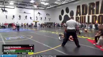149 lbs Champ. Round 1 - Claude Buckmaster, Heidelberg vs Elijah Kidder, Henry Ford College