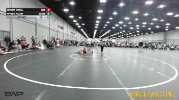 85 lbs Quarterfinal - Brody Duell, Roundtree 14U vs Wyler Allen, OK Elite 14U Orange