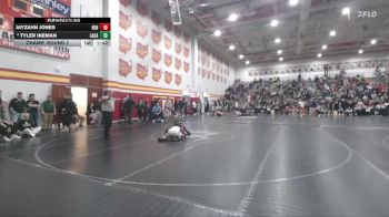 138 lbs Champ. Round 2 - JayZahn Jones, Benedictine vs Tyler Ineman, Lake Catholic