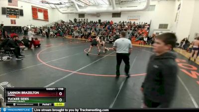 170B Round 3 - Lannon Brazelton, Powell vs Tucker Sides, Natrona County