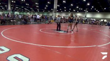 155 lbs Round 2 (6 Team) - Valentina Mora, RPA Wrestling vs Reagan Ramadan, Diamond Fish