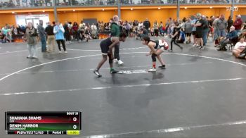 125 lbs Semifinal - Denim Harbor, Independent vs Shahana Shams, C2X