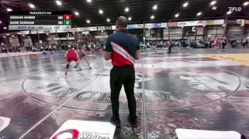 150 lbs Champ. Round 1 - Dane Dunham, Stanley Wrestling Club vs Keenan Huber, Glendive Mat Devils