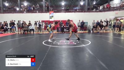 92 kg Consi Of 8 #1 - Garrett Wells, Broncho Wrestling Club vs Dillon Bechtold, Steller Trained Wrestling