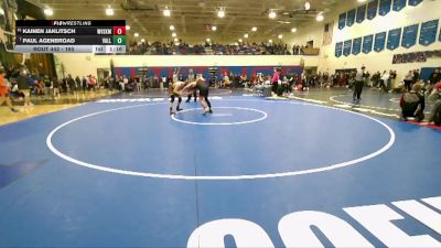 165 lbs Cons. Round 3 - Paul Agenbroad, Vallivue vs Kainen Jaklitsch, West Valley (Spokane)