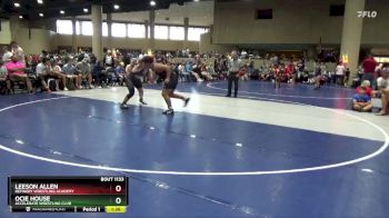 189 lbs Semifinal - Ocie House, Accelerate Wrestling Club vs Leeson Allen, Refinery Wrestling Academy