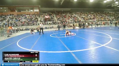 43 lbs 1st Place Match - Hunter Carlyle, FordDynastyWrestlingClub vs Luis Almaguer, Victory Wrestling-Central WA