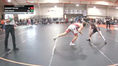 174 lbs Champ. Round 1 - Zeke Waltz, McKendree vs Zachary Taylor, Findlay