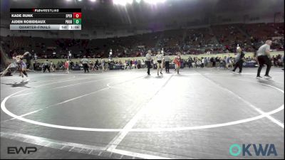 155 lbs Quarterfinal - Kade Runk, Sperry Wrestling Club vs Aiden Robideaux, Prodigy Elite Wrestling