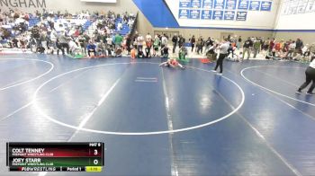 67 lbs Cons. Round 1 - Colt Tenney, Fremont Wrestling Club vs Joey Starr, Fremont Wrestling Club