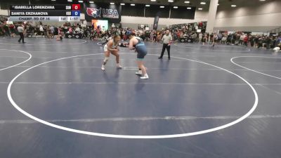235 lbs Champ. Rd Of 16 - Isabella Lorenzana, Surfside X Wrestling vs Saniya Erzhanova, Kaiju Grappling Syndicate