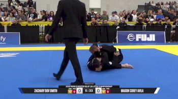 Mason Corey Avila vs Zachary Dov Smith 2025 World Master IBJJF Jiu-Jitsu Championship