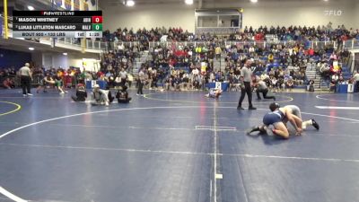 133 lbs Qtr-finals - Mason Whitney, Abington Heights vs Lukas Littleton Mascaro, Malvern Prep