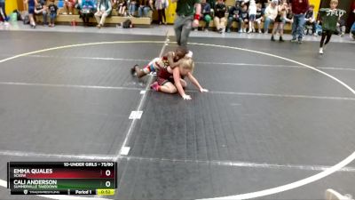 75/80 Round 1 - Emma Quales, SCSOW vs Cali Anderson, Summerville Takedown