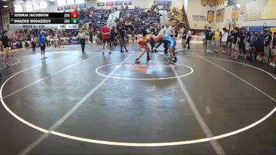 175 lbs Champ. Round 1 - Joshua Jacobson, Middleburg vs Shazod Shoazizov, Attack
