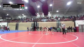 113 lbs Champ. Round 1 - Cody Ellis, Intense Wrestling Club vs Aiden Driscoll, Westfield High School