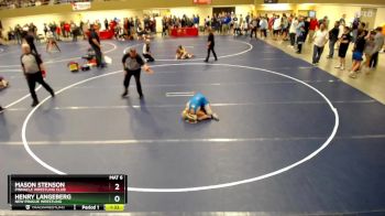 94 lbs 5th Place Match - Mason Stenson, Pinnacle Wrestling Club vs Henry Langeberg, New Prague Wrestling