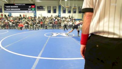 285 lbs Semifinal - Alex Bajoras, Saint John's Prep vs Jack Disharoon, Tri-County