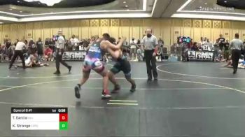 156 lbs Consi Of 8 #1 - Tavier Garcia, Valiant College Prep vs Keefer Strange, Cypress WC