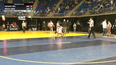 135 lbs Round Of 32 - Zachary Bell, Cumberland Valley vs Brock Lewis, Cambria Heights