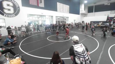 110 lbs Semifinal - Marybeth Gomez, Newport Harbor High School vs Alana Garcia, Poway Elite