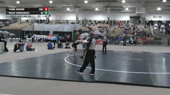 AA 190 lbs 1st Place Match - Wiley Suskawicz, Bradley Central High School vs Yamil Rashid, Stewarts Creek High School