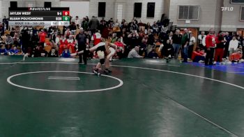 165 lbs Round Of 32 - Jaylen West, Whitman-Hanson vs Elijah Polychronis, Bristol County/Dighton Rehoboth