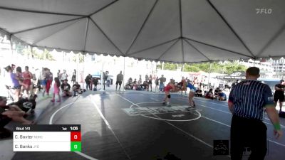 155 lbs Quarterfinal - Camila Baxter, NorCal Queens vs Chandni Banks, Jyd