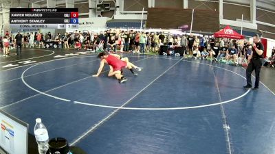 150 lbs Cons. Round 2 - Xavier Nolasco, California vs Anthony Stanley, California