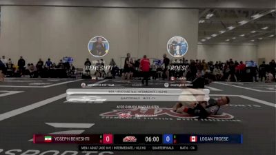 Logan Froese vs Yoseph Beheshti 2025 ADCC Niagara Open