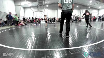 46 lbs Consi Of 8 #1 - Jaxon Maley, Cleveland Takedown Club vs Caisyen Wilson, Collinsville Cardinal Youth Wrestling