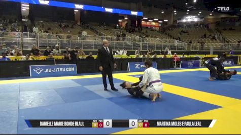 Martina Moles E Paula Leal vs Danielle Marie Bonde Blaul 2025 Pan Jiu Jitsu IBJJF Championship