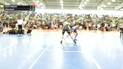 152 lbs Quarterfinal - Knox Verbais, IL vs Jake Lilley, PA