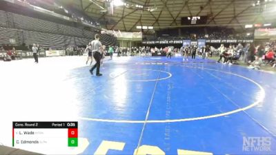 4A 157 lbs Cons. Round 2 - Logan Wade, Mount Rainier vs Colin Edmonds, Glacier Peak