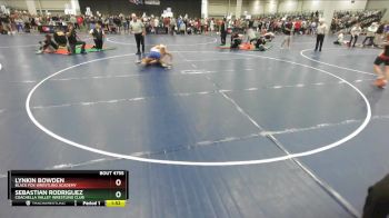 138 lbs Champ. Round 2 - Lynkin Bowden, Black Fox Wrestling Academy vs Sebastian Rodriguez, Coachella Valley Wrestling Club