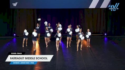 Farragut Middle School [2025 Junior High - Pom Finals] 2025 UDA National Dance Team Championship
