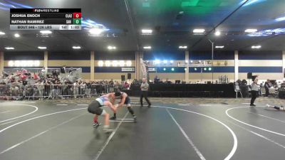 126 lbs Round Of 128 - Joshua Enoch, Clackamas WC vs Nathan Ramirez, San Dimas HS
