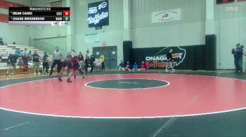 Boys 157 lbs Quarterfinal - Chase Broderson, Manhattan vs Dean Cairo, Effingham-Atchison Co Community