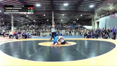 113 lbs Quarterfinal - Kapono Starwood, Sierra Vista vs Logan Robbins, Spanish Springs