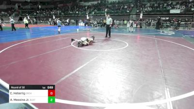 65 lbs Round Of 32 - Cody Heberlig, Orchard Lane Wrestling Club vs Anthony Messina Jr., Buxton (NJ)