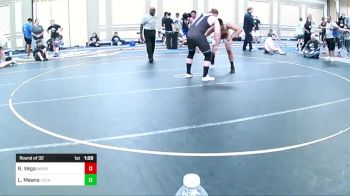 215 lbs Round Of 32 - Richard Vega, Warrior Wrestling vs Levi Means, Yucaipa Thunder WC