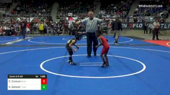 43 lbs Consolation - Donell Duncan, Readyrp vs Anthony Salazar, Team Punisher Wrestling