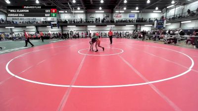 110 lbs Consi Of 16 #1 - Will Clanton, Catskill vs Jordan Hill, Wantagh