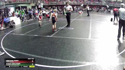 62 lbs Champ. Round 1 - Greyson Terry, Nebraska Boyz vs Ryker Wieczorek, Pioneer Wrestling Club