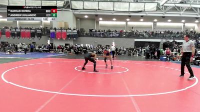 132 lbs Consi Of 16 #2 - Nathan Rivera, New Britain vs Andrew Kuljancic, Ellis Tech