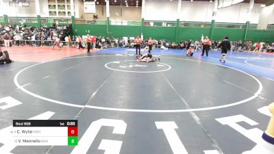 101 lbs Consi Of 16 #2 - Charlie Wylie, Port Jervis vs Vincenzo Mannello, Briarcliff-byram Hills