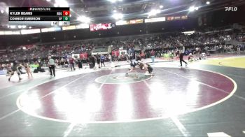 113 lbs Cons. Round 2 - Connor Emerson, Gonzaga Prep vs Kyler Beams, Ridgevue