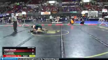 Cons. Round 2 - TJ Gannon, Glacier (Kalispell) vs Aiden Krause, Glacier (Kalispell)