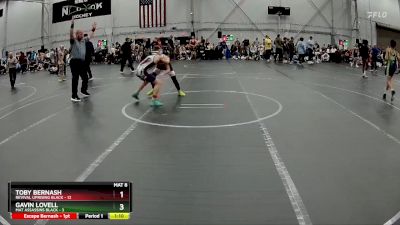 96 lbs Semis (4 Team) - Toby Bernash, Revival Uprising Black vs Gavin Lovell, Mat Assassins Black