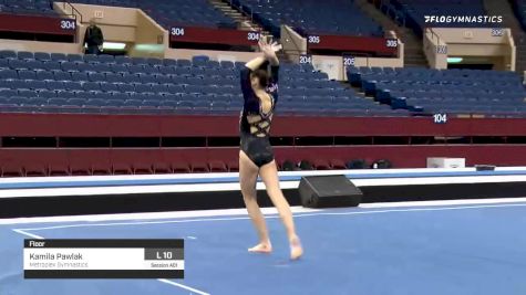 Kamila Pawlak - Floor, Metroplex Gymnastics - 2020 Metroplex Challenge